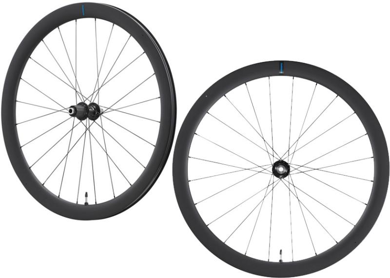 Shimano 105 C46 Carbon Disc Tubeless - Rearfront Hjulsæt