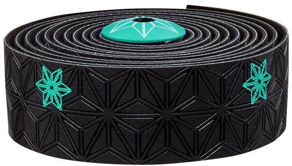 Supacaz Super Sticky Kush Galaxy Styrbånd - Sortturkis  634154448502