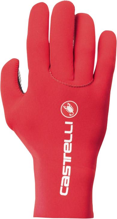 Castelli Diluvio C Glove Cykelhandske - Rød  8055688542436