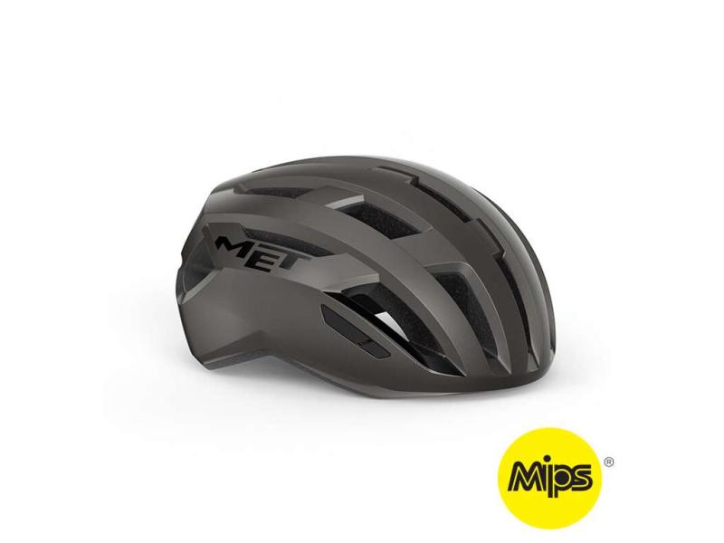 Met Vinci Mips - Cykelhjelm - Titatium Metallic - Str 56-58 Cm  8015190275956