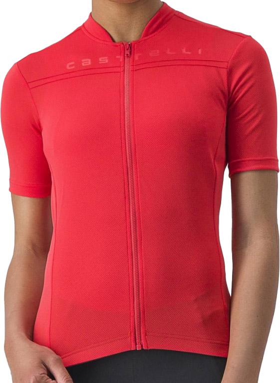 Castelli Anima 4 W Jersey - Rød  8050949875063