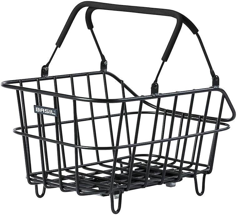 Basil Cento Mik Bagkurv - Aluminium