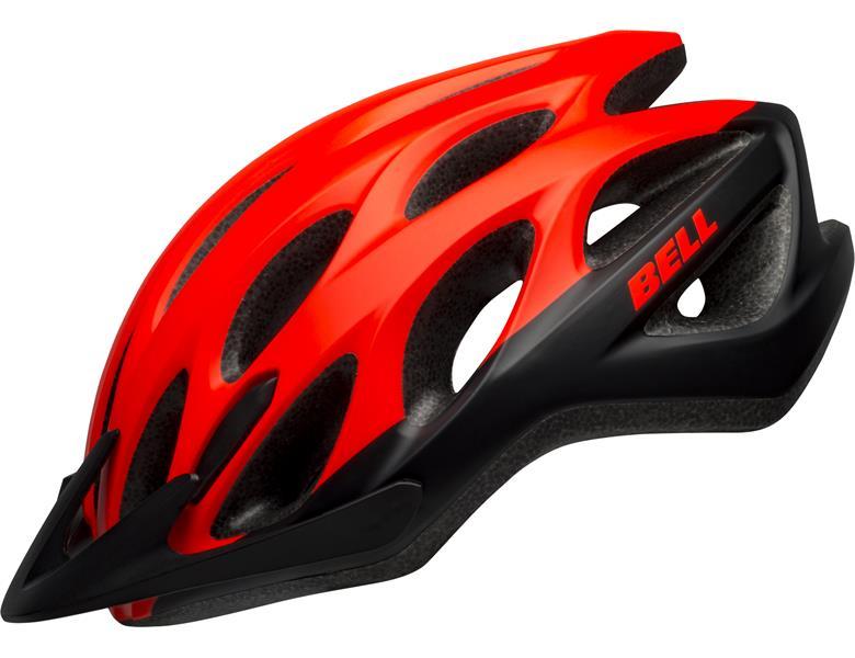 Bell Hjelm Charger Junior - Orangesort  768686394577