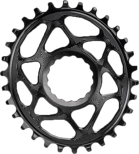 Absoluteblack Chainring Direct Mount Singlespeed 28t - 1x101112  Oval Raceface - Sort