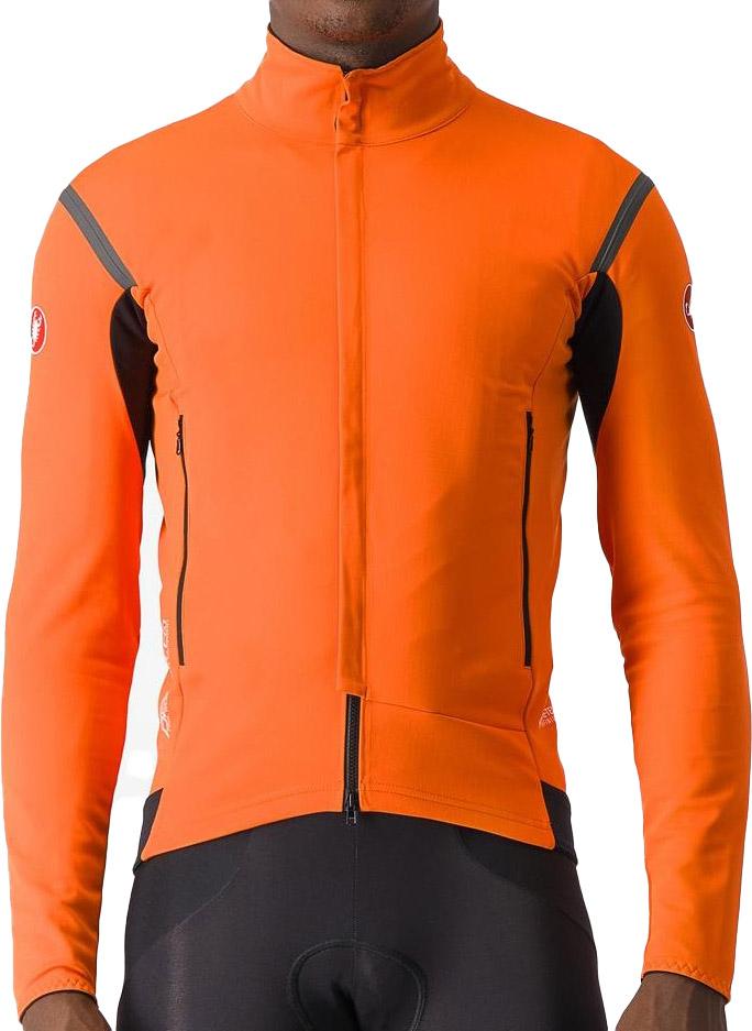 Castelli Perfetto Ros 2 Jacket Vinterjakke - Red Orangegray  8050949987612
