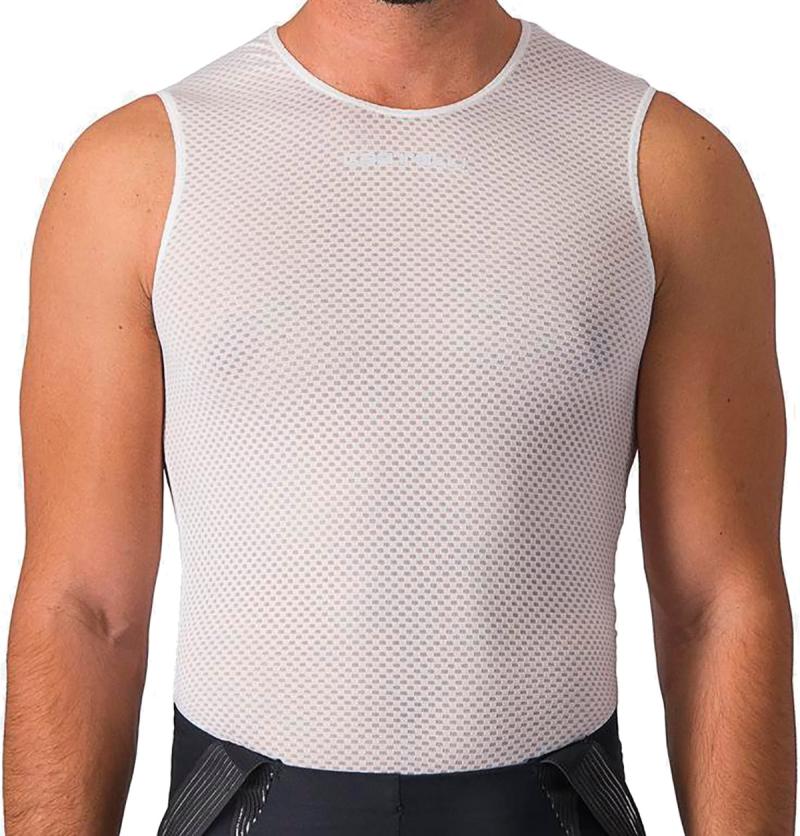 Castelli Pro Mesh 20 Sleeveless - White  8056006111013