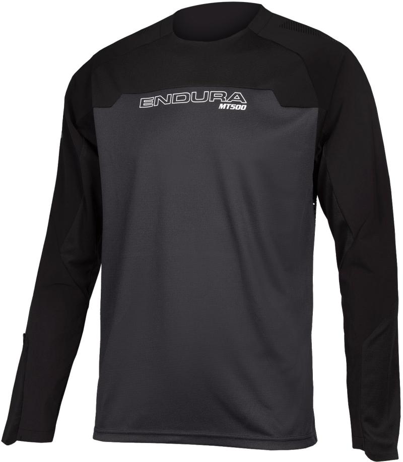 Endura Mt500 Burner Ls Jersey - Black  5056286919142