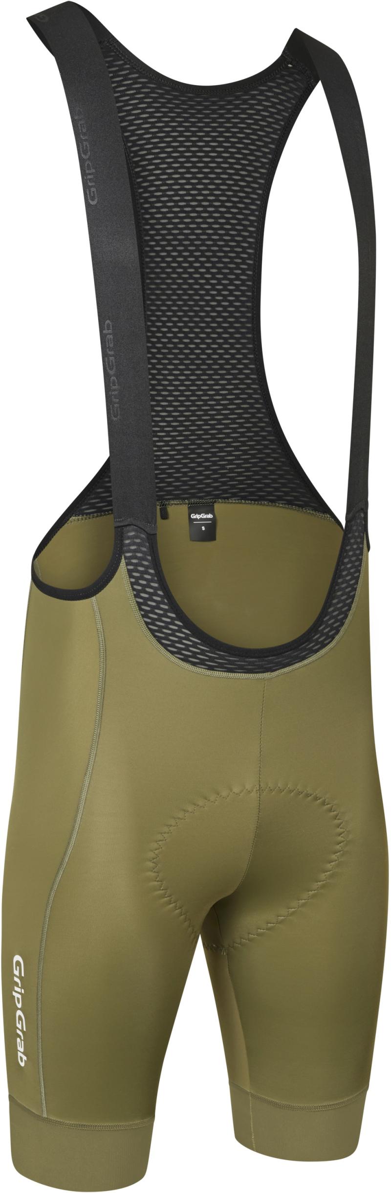 Gripgrab Pace Bibshorts - Olive Green  5708486025207