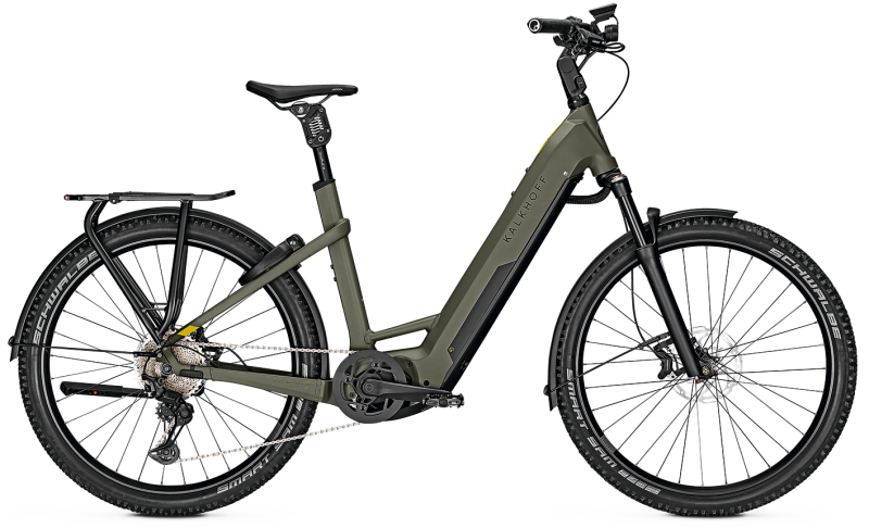 Kalkhoff Entice 7b Advance 750wh Dame - Grøn  4000990424806