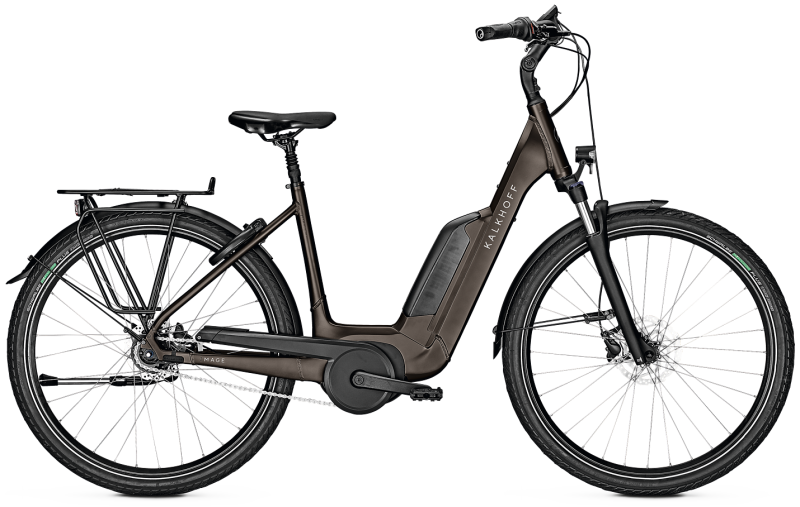 Kalkhoff Image 1b Advance 500wh Dame - Grå  4000990422369