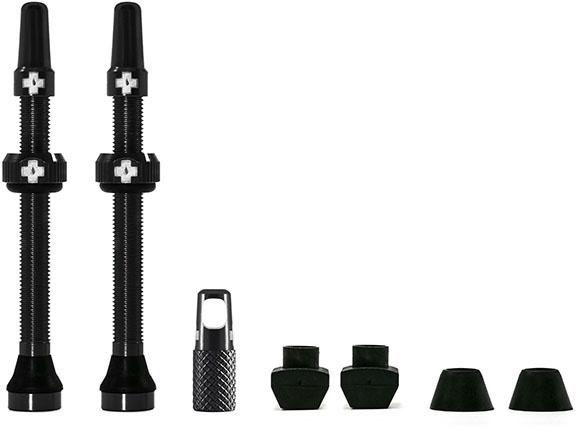 Muc-off Tubeless Valve  Ventil Kit - 60 Mm - Black  5037835105902