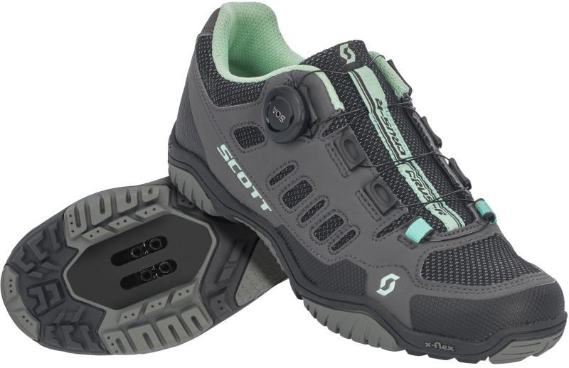 Scott Sport Crus-r Boa Lady Cykelsko - Grågrøn  7613368817659