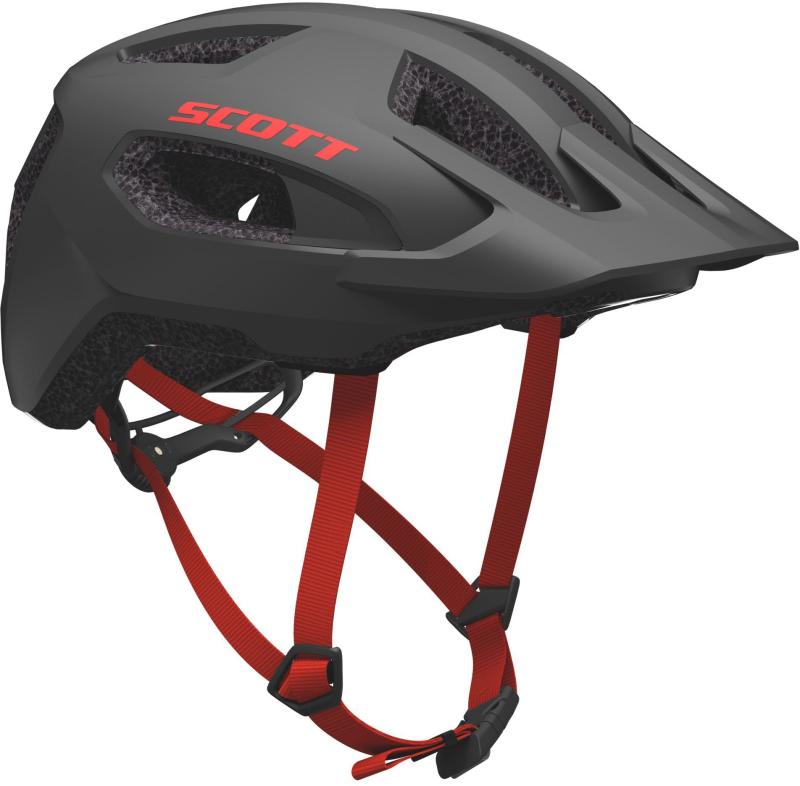 Scott Supra Hjelm - Grårød  7615523718719