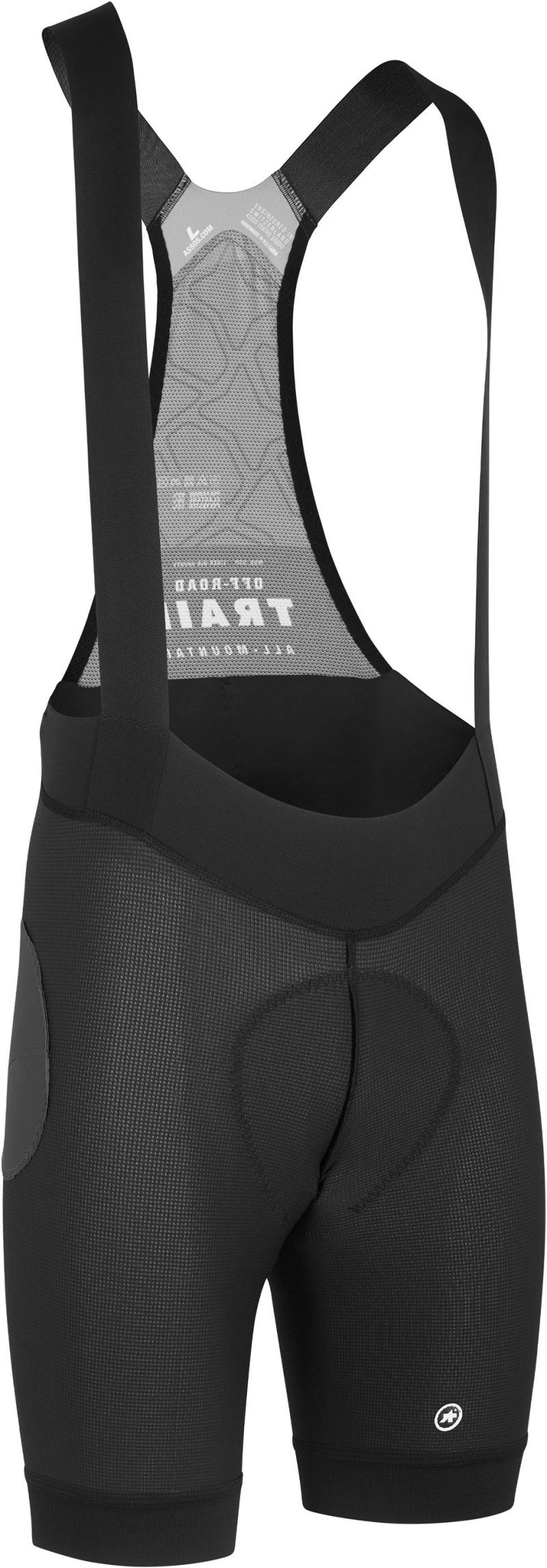 Assos Trail Liner Bibshorts - Sort  2220000162814