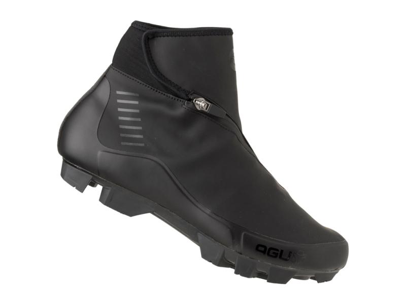 Agu M710 - Cykelsko - Mtb - Vandtæt - Med Lynlås - Sort - Str 39  8717565649460