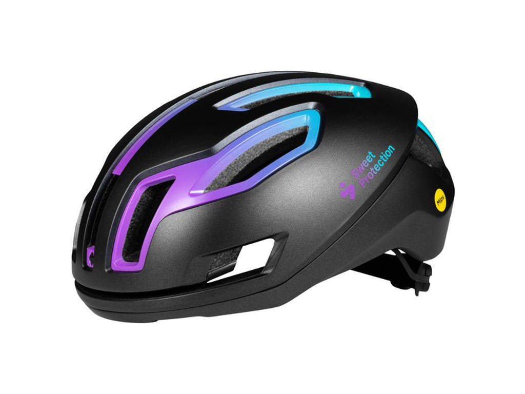 Sweet Protection Falconer 2vi Mips - Cykelhjelm - Black Hyper Violet - Lxl  7048653140332