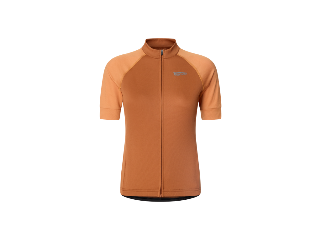 Pathtaker - Cykeltrøje - Korte ærmer - Ss 2col - Brown Mocha - Kvinde - S  5708329167156