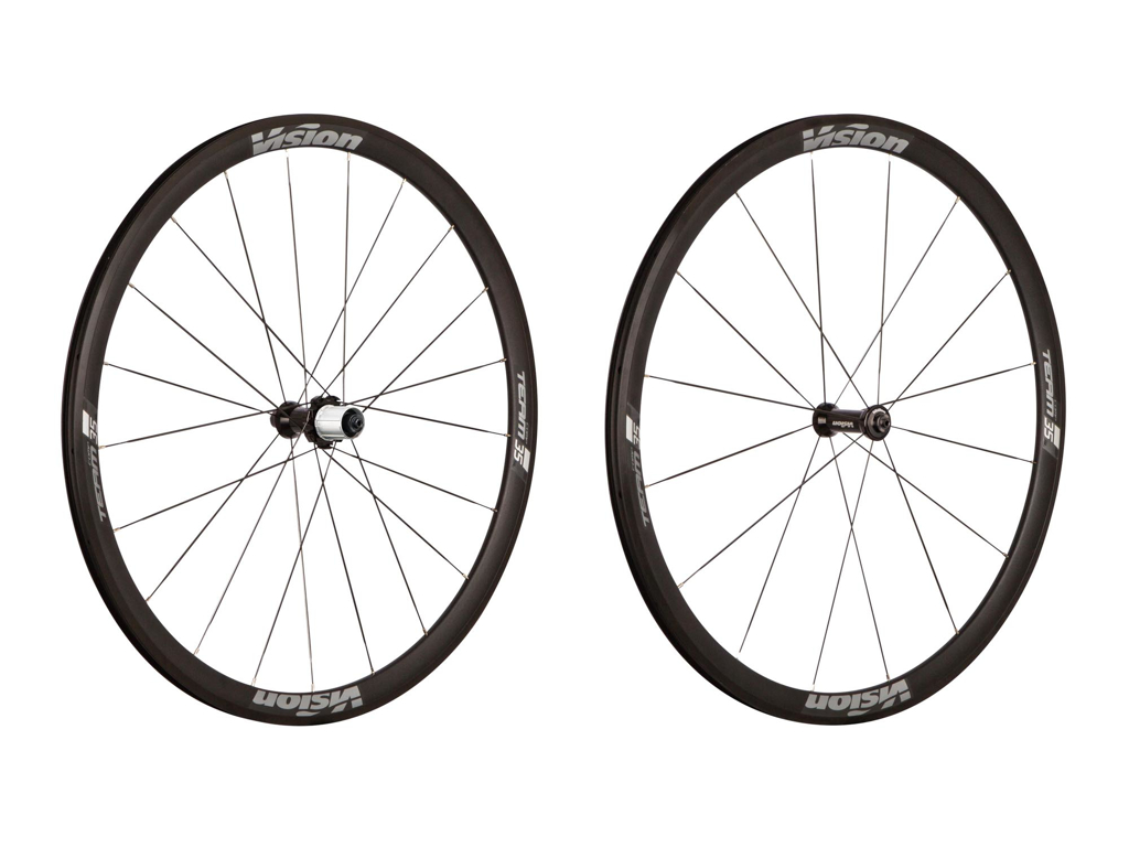Vision Team 35 Comp Sl - Hjulsæt - 700c - Clincher - Sort  4713170268151