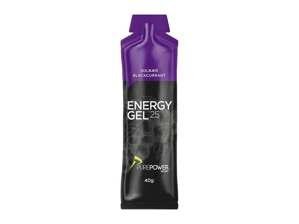 Purepower Energy Gel - Solbær - 40 Gram  5701477957310